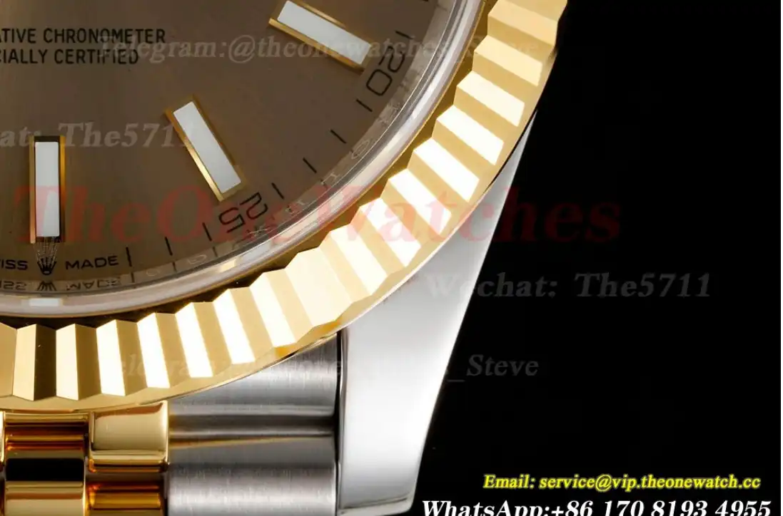 Datejust 126333 41mm Jubilee 904L SS YG Gold Stk VSF VS3235