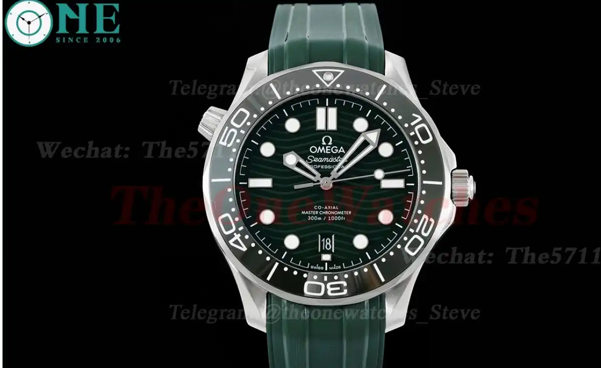 Seamaster 300m SS RU Green Dot SBF A8800