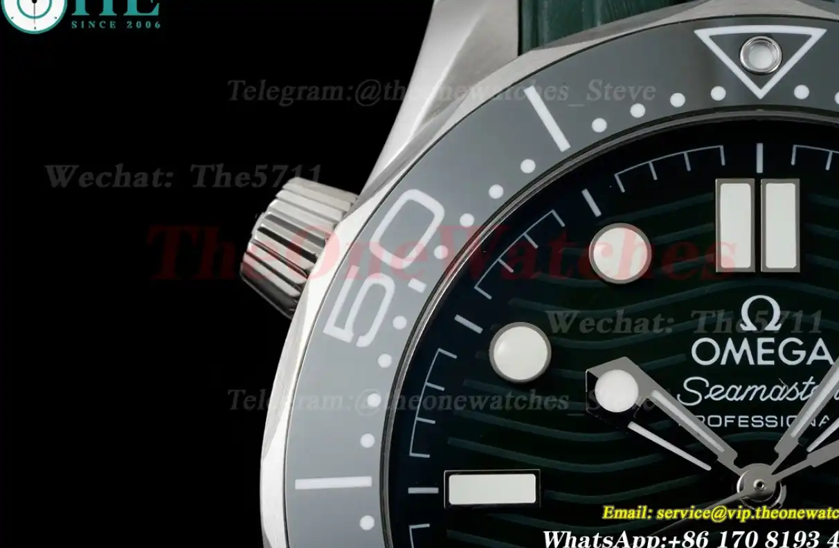 Seamaster 300m SS RU Green Dot SBF A8800