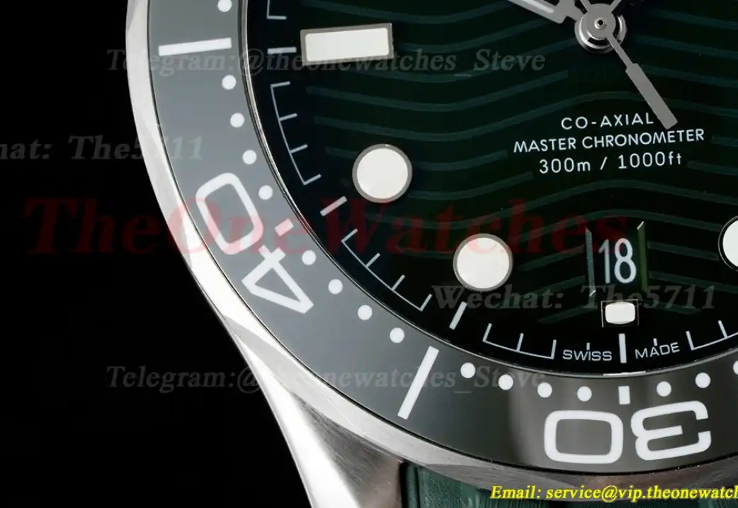 Seamaster 300m SS RU Green Dot SBF A8800