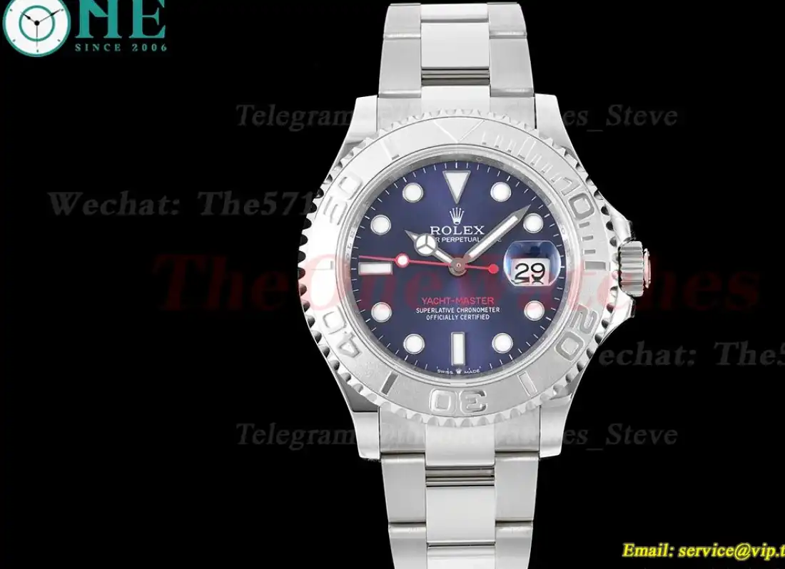 Yacht-Master 126622 40mm SS SS Blue Dot VRF VR3135