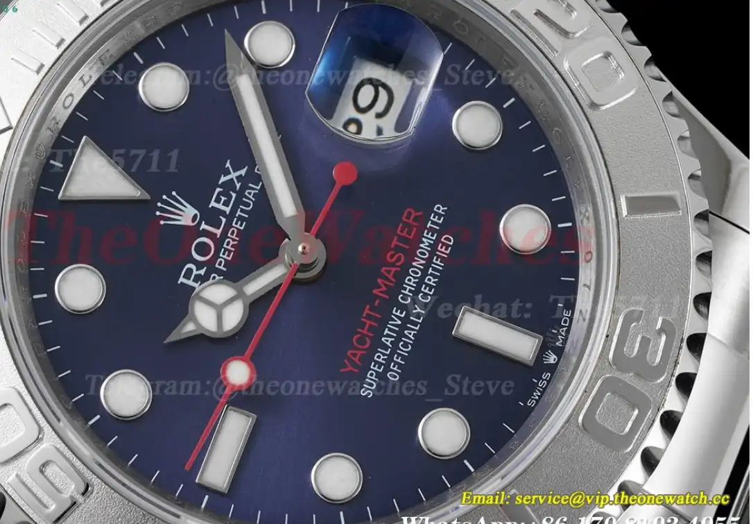 Yacht-Master 126622 40mm SS SS Blue Dot VRF VR3135