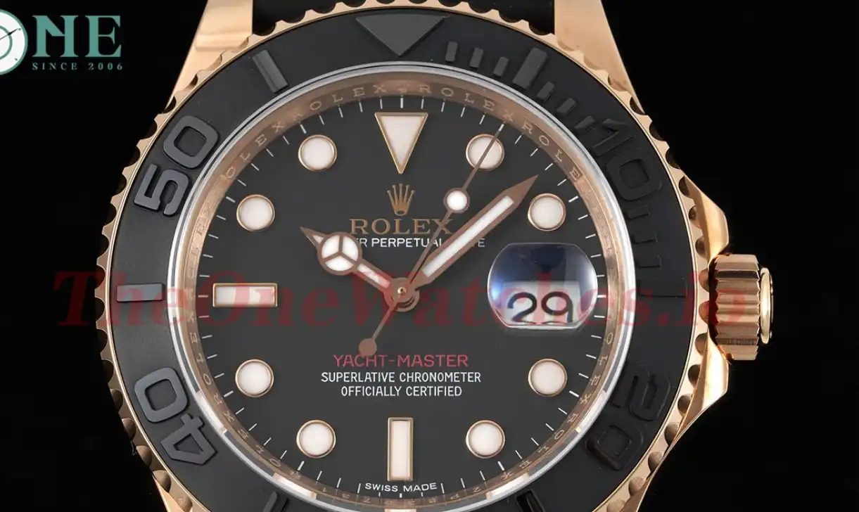 Yacht-Master 116655 40mm RG RU Black Dot VRF VR3135