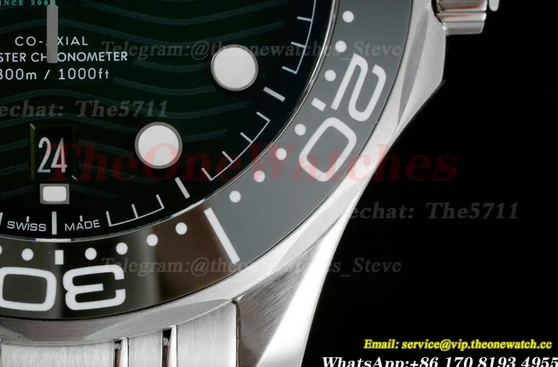 Seamaster 300m SS SS Green Dot SBF A8800