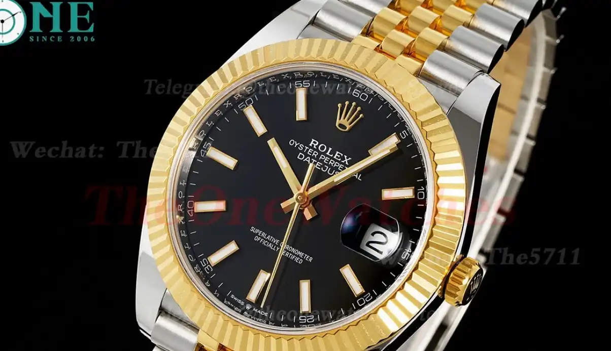 Datejust 41mm 126333 Jub YG SS Black Dial ARF SH3235