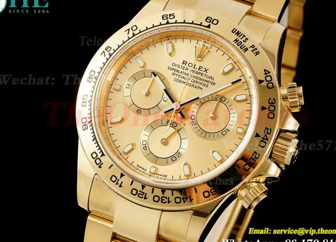 Daytona 116508 YG YG Gold Dial 904L BTF SA4130