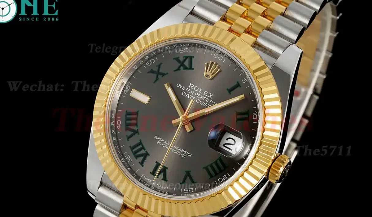 Datejust 41mm 126333 Jub YG SS Grey Rmn ARF SH3235