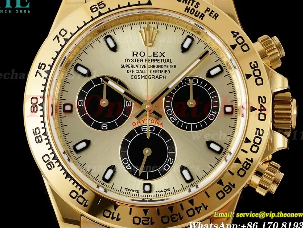 Daytona 116508 YG YG Gold Dial 904L BTF SA4130