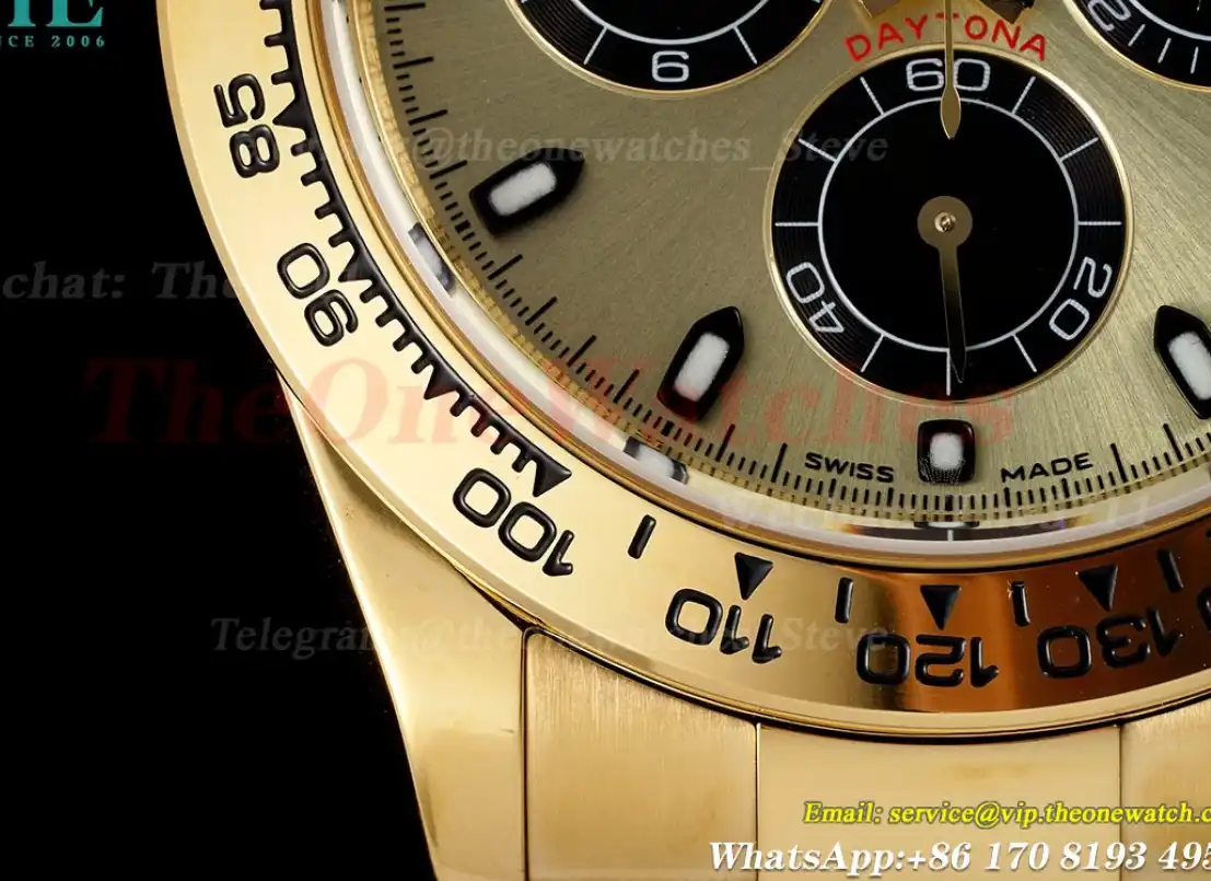 Daytona 116508 YG YG Gold Dial 904L BTF SA4130