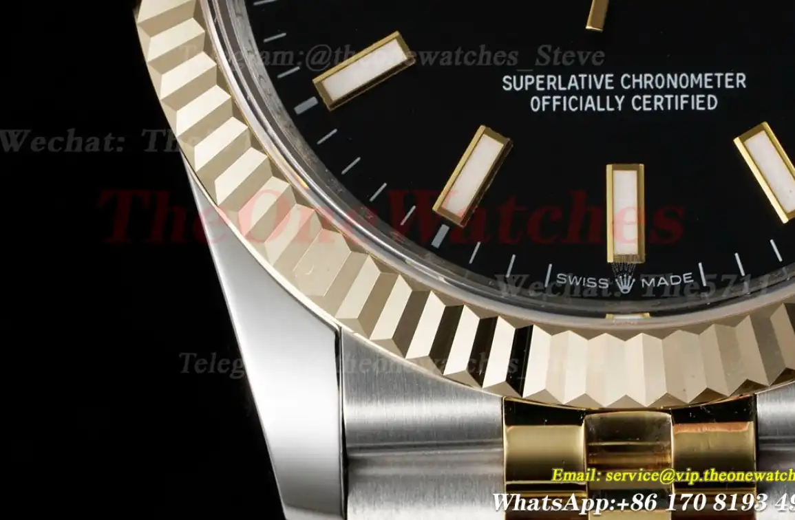 Datejust 126233 36MM Jub 904L Black Stk YG SS Wrapped GMF A2836