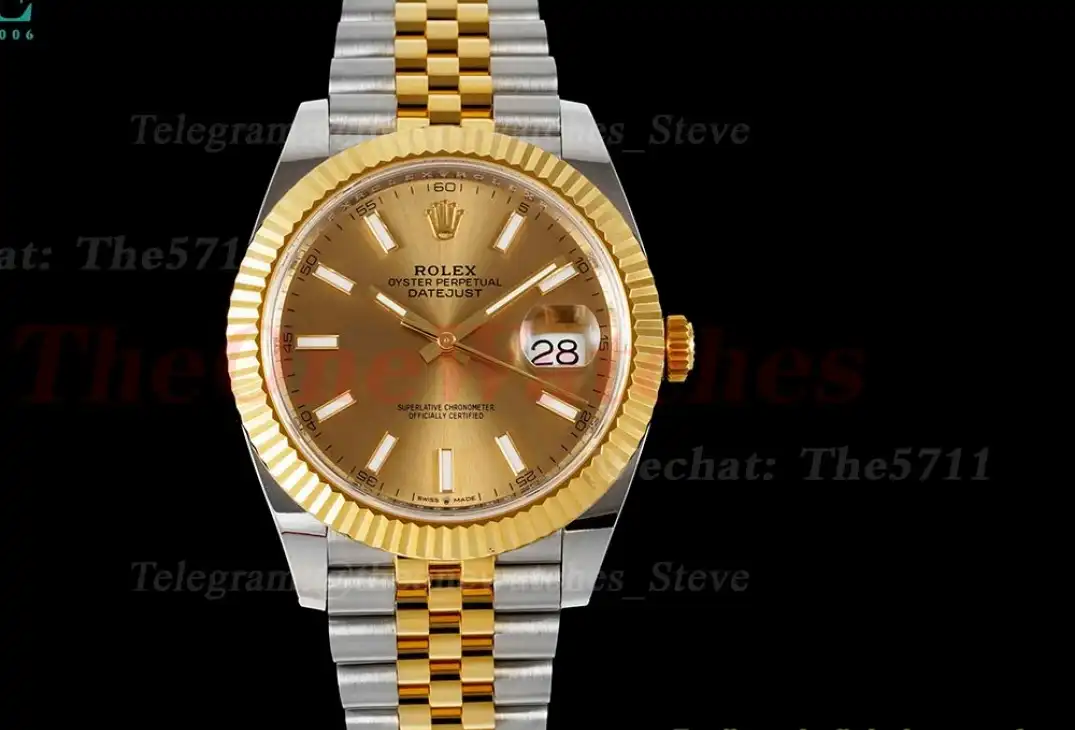 Datejust 41mm 126333 Jub YG SS Gold Dial ARF SH3235