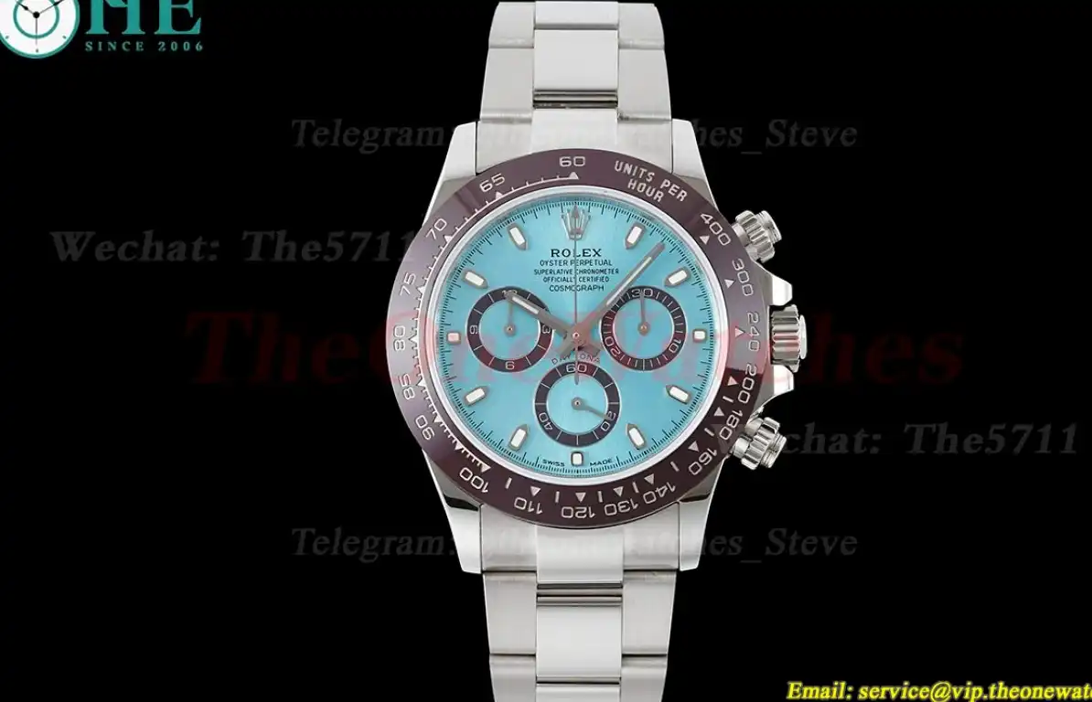 Daytona 116506 904 SS SS Ice Blue Dial EWF A7750