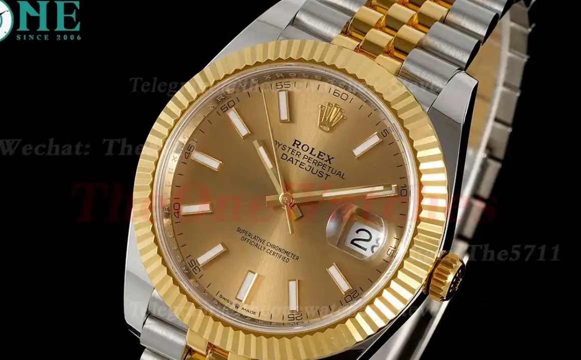 Datejust 41mm 126333 Jub YG SS Gold Dial ARF SH3235