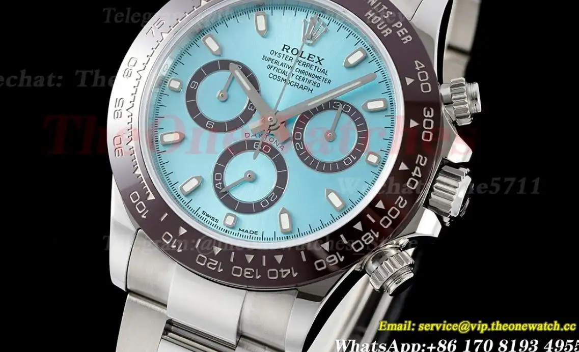 Daytona 116506 904 SS SS Ice Blue Dial EWF A7750