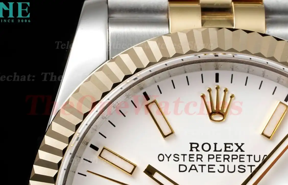 Datejust 126233 36MM Jub 904L White Stk YG SS Wrapped GMF A2836