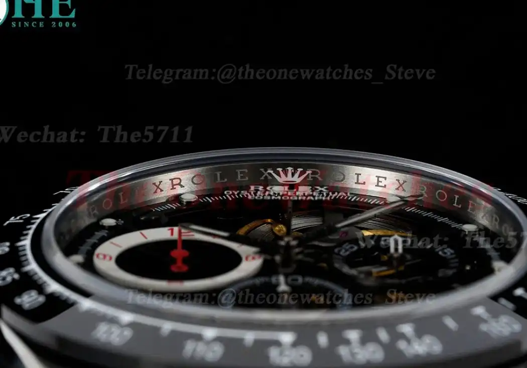 Daytona Rubens Barrichello Ed 40MM SS SS Skeleton Dial Sonic SA4130