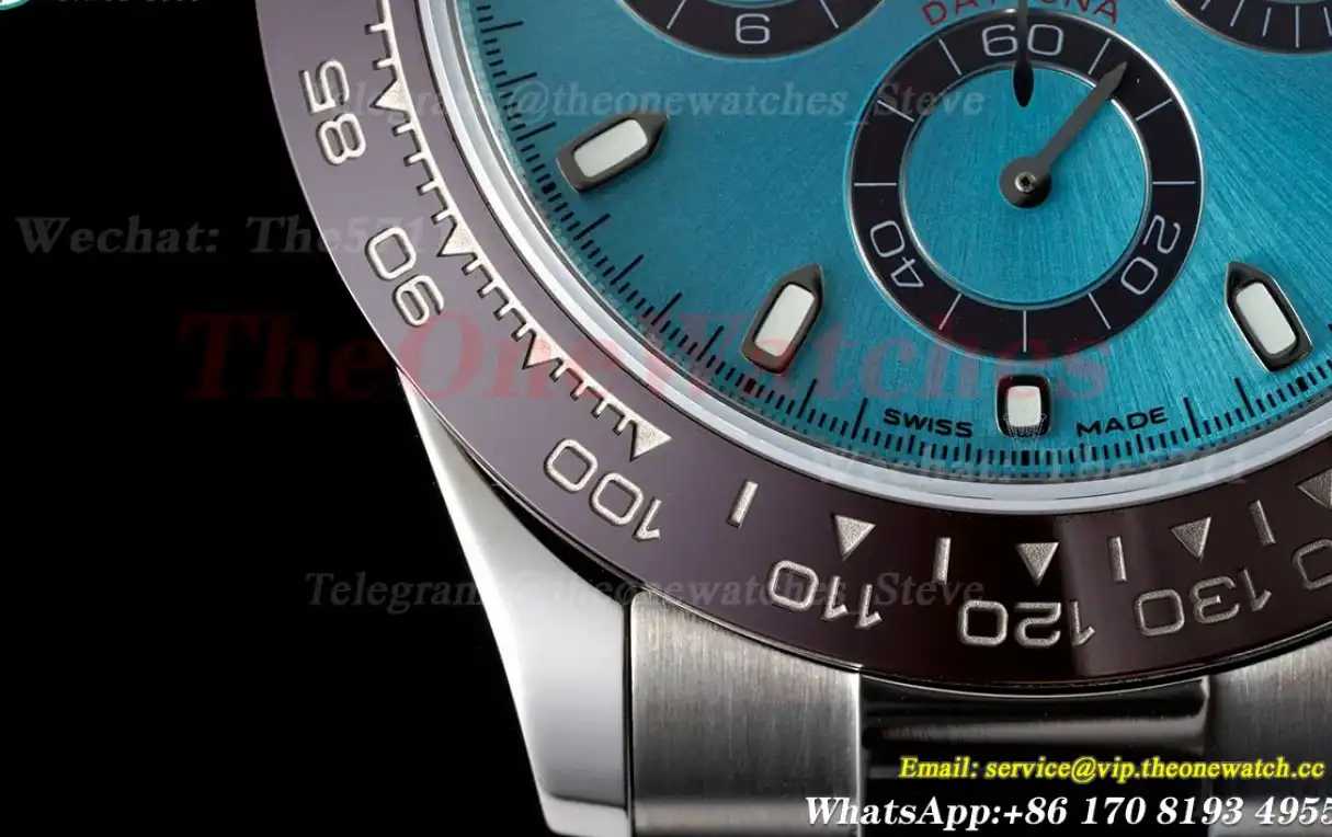 Daytona 116506 904 SS SS Ice Blue Dial EWF A7750