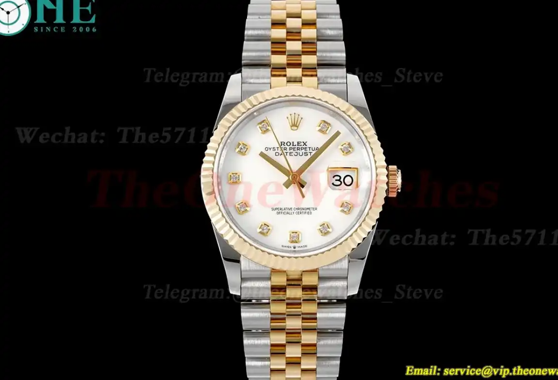 Datejust 126233 36MM Jub 904L Mop Dia YG SS Wrapped GMF A2836