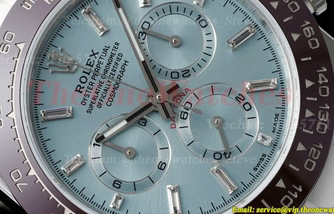 Daytona 116506 904 SS SS Diamond Ice Blue Dial EWF A7750