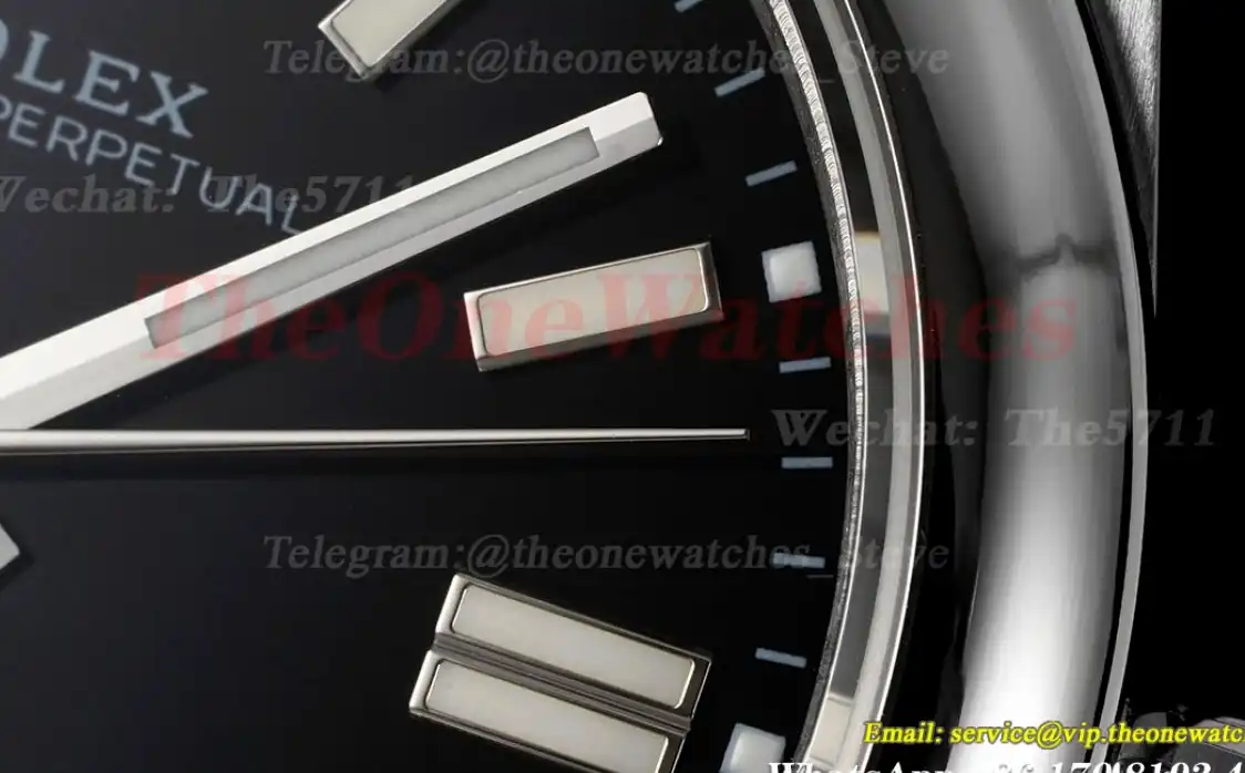 Oyster Perpetual 124300 41mm SS SS Black Dial DIWF A3230