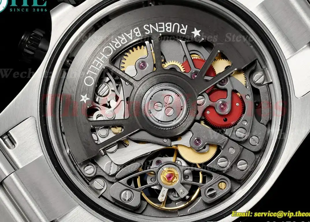 Daytona Rubens Barrichello Ed 40MM SS SS Skeleton Dial Sonic SA4130