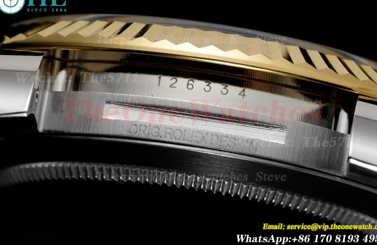 Datejust 41mm 126333 Jub YG SS Gold Textured Dial ARF SH3235