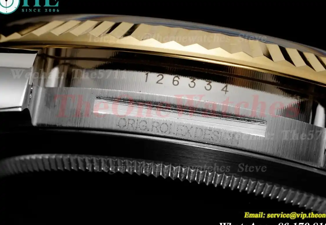 Datejust 41mm 126333 Jub YG SS Silver Dial ARF SH3235