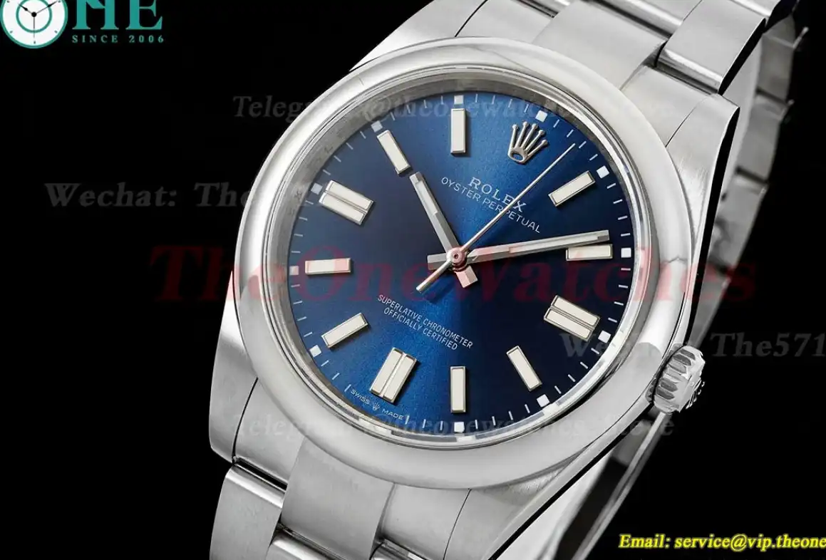 Oyster Perpetual 124300 41mm SS SS Blue Dial DIWF A3230