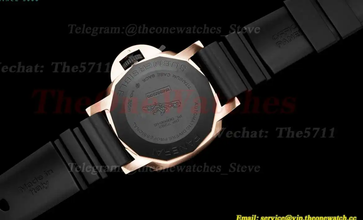 Submersible PAM1070 44mm RG RU Black Dial VSF P900