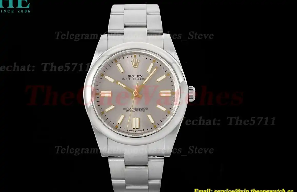 Oyster Perpetual 124300 41mm SS SS Silver Dial DIWF A3230