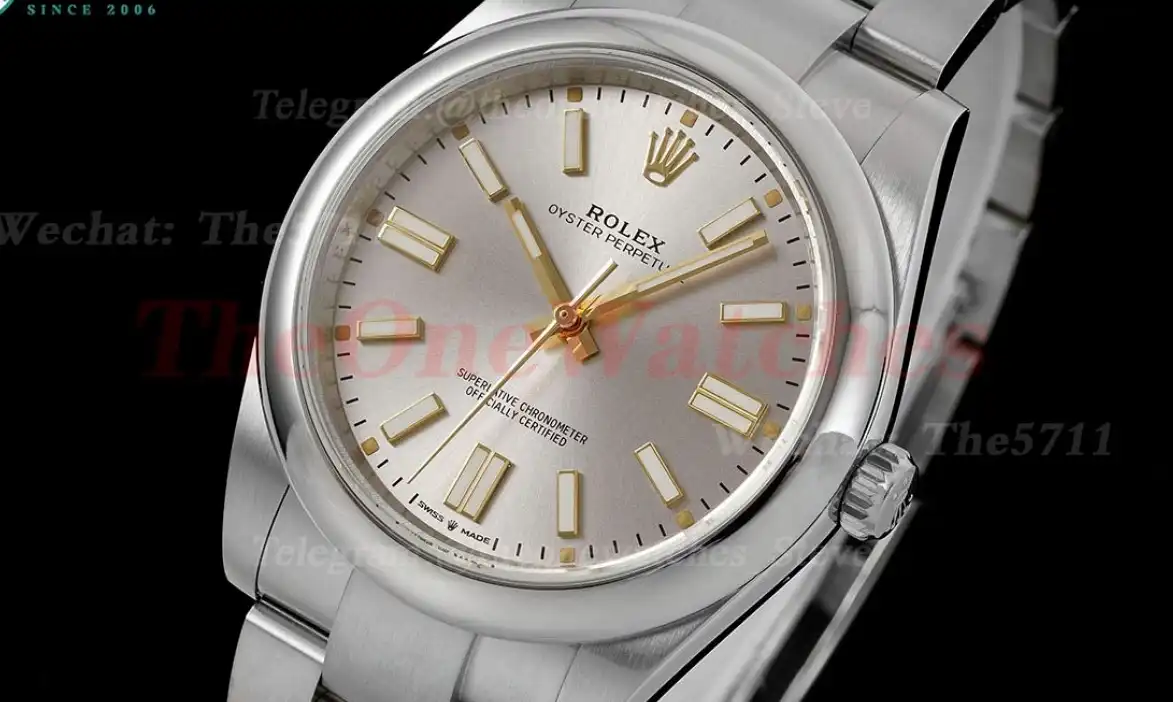 Oyster Perpetual 124300 41mm SS SS Silver Dial DIWF A3230