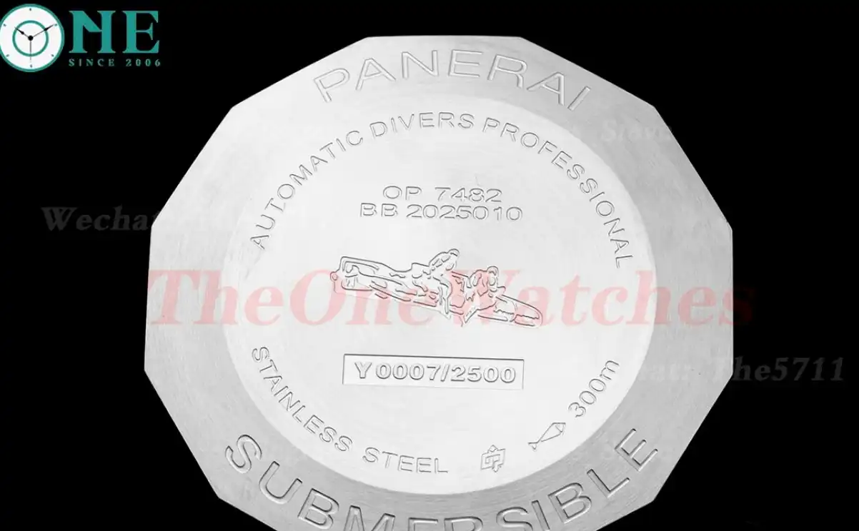 Submersible PAM1226 44mm SS RU White Dial VSF P900