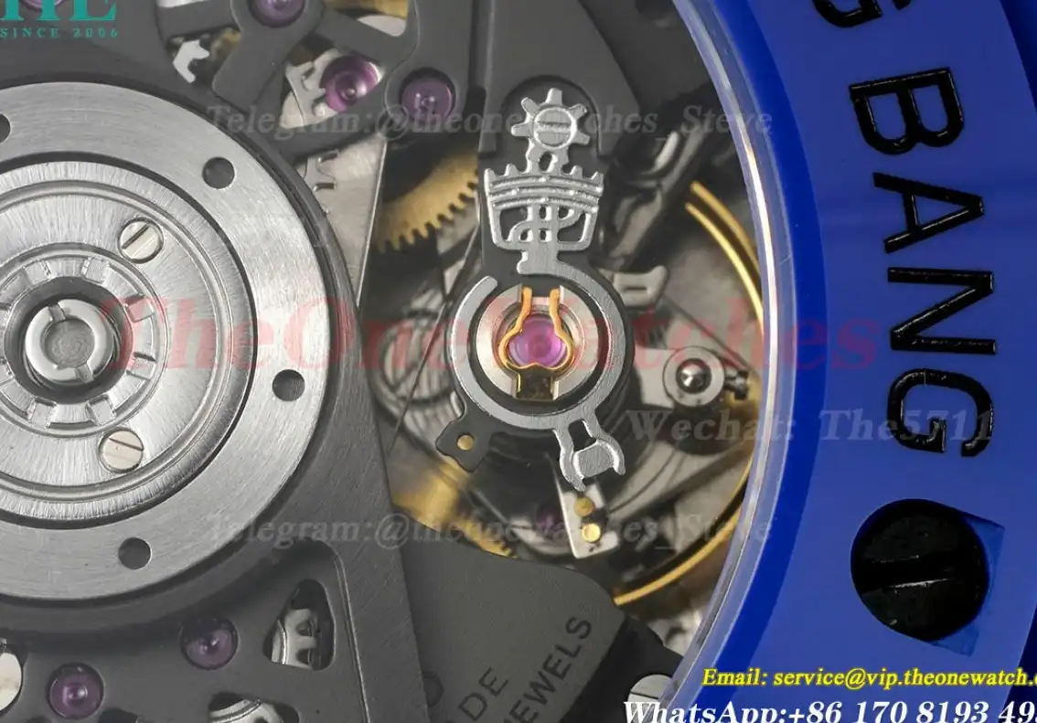 Big Bang Unico 42mm Blue Magic Ceramic RU Skeleton dial BBF A1280