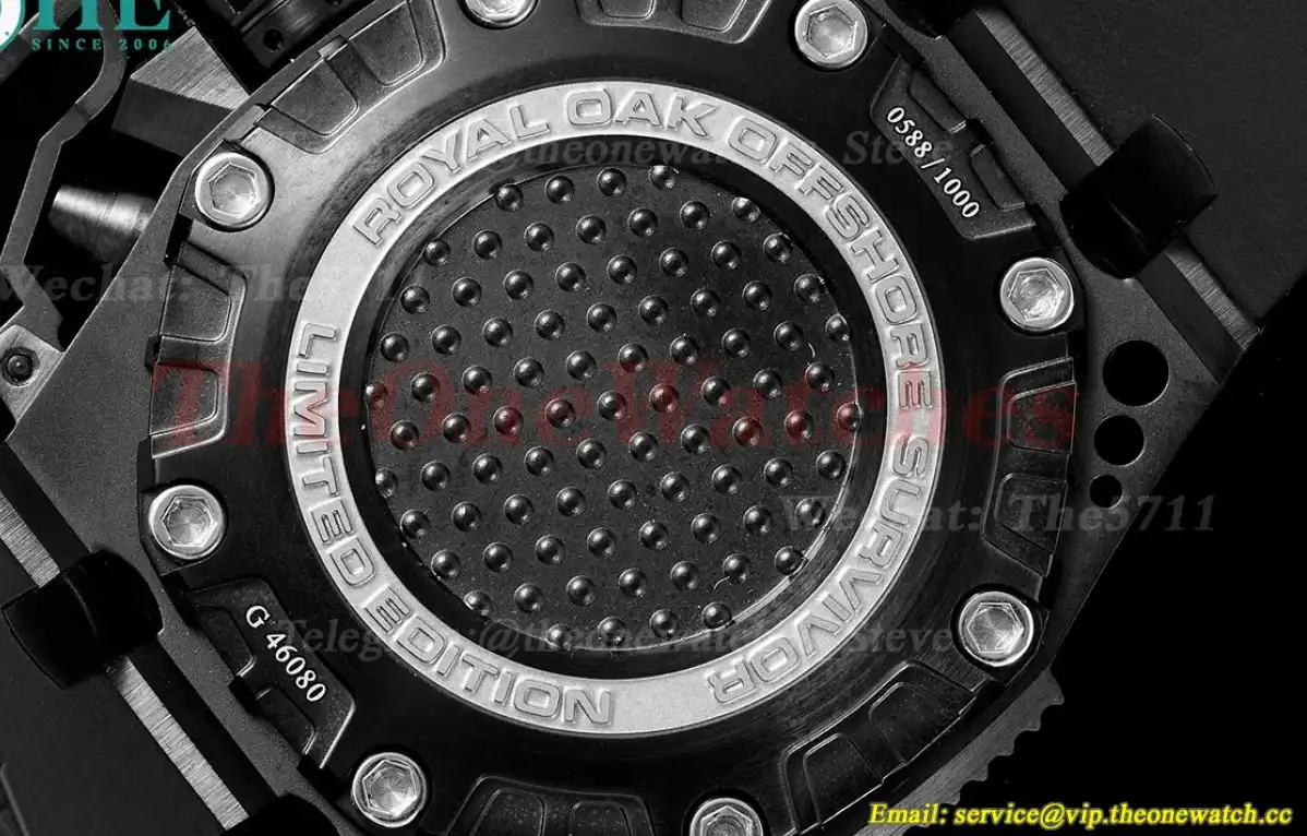 Offshore Survivor Limited Ed 42mm Ti CER RU Black Dial IPF A7750