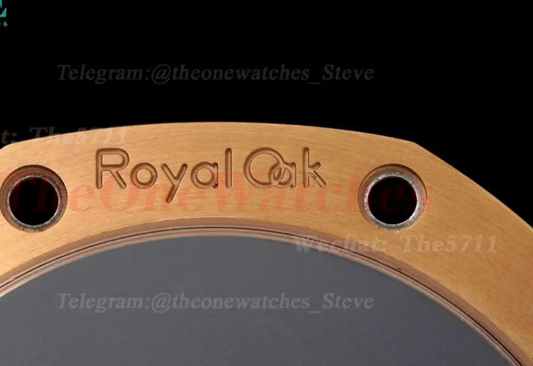 Royal Oak 41mm 15500 RG RG Black Dial ZF V2 A4302 Mod