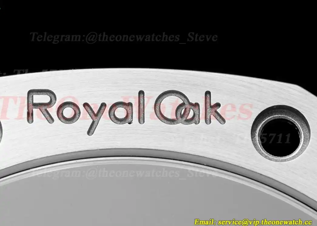 Royal Oak 15510 41mm Frosted SS SS Blue Dial APSF A4302 Super Clone