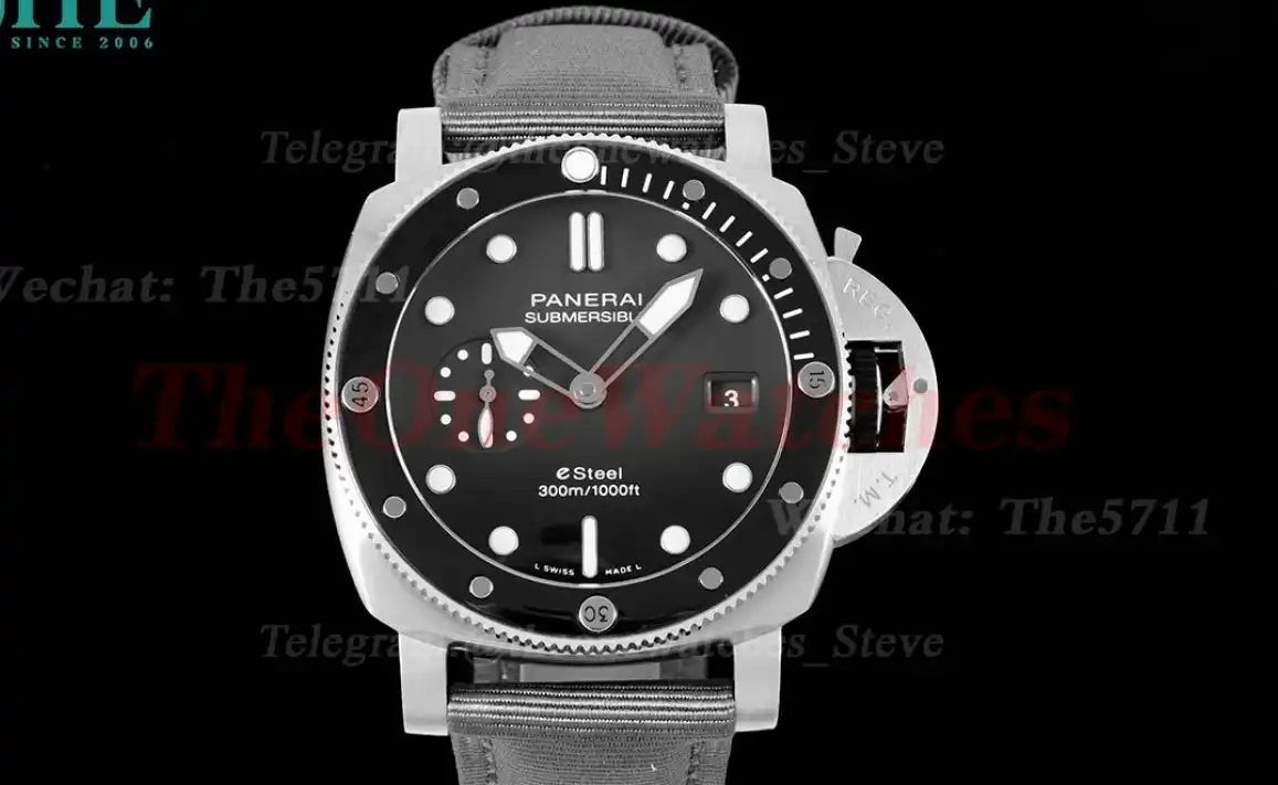 Submersible PAM1288 44mm SS NY Grey Dial VSF P900