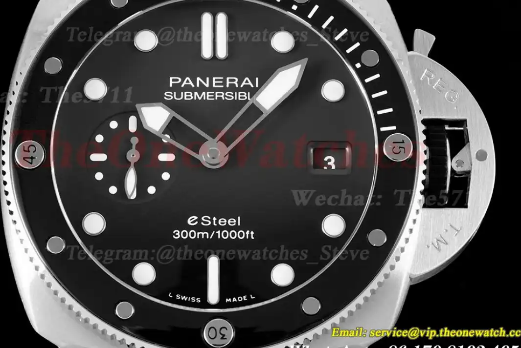 Submersible PAM1288 44mm SS NY Grey Dial VSF P900