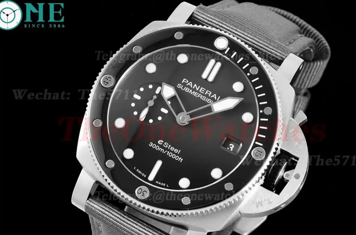 Submersible PAM1288 44mm SS NY Grey Dial VSF P900