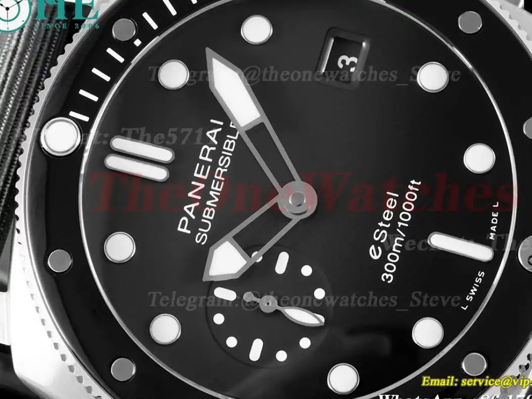 Submersible PAM1288 44mm SS NY Grey Dial VSF P900