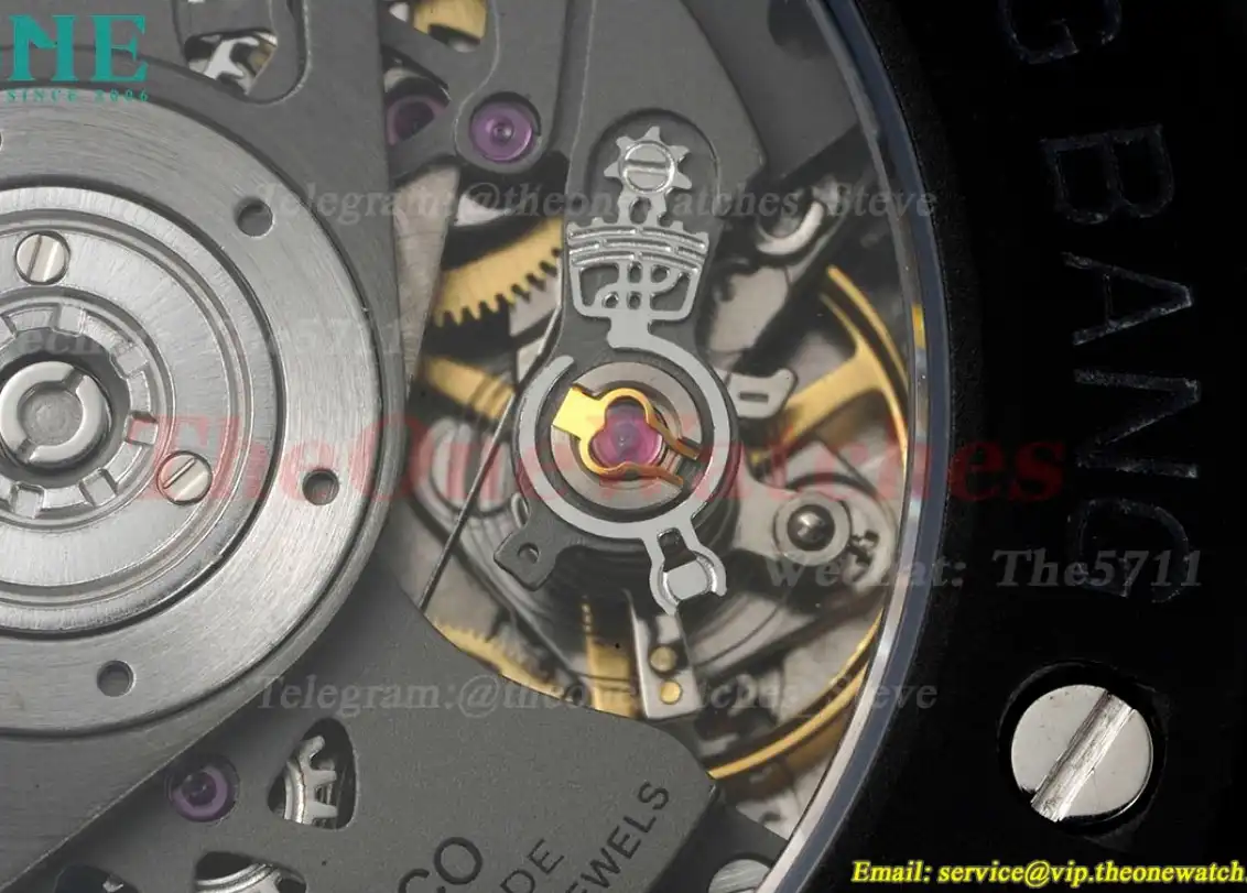 Big Bang Unico 42mm Black Ceramic RU Skeleton Dial BBF HUB1280