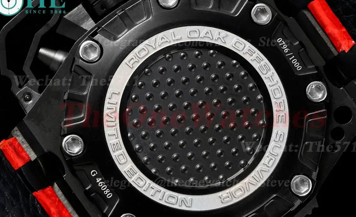 Offshore Survivor Limited Ed 42mm Ti CER LE Black Dial IPF A7750