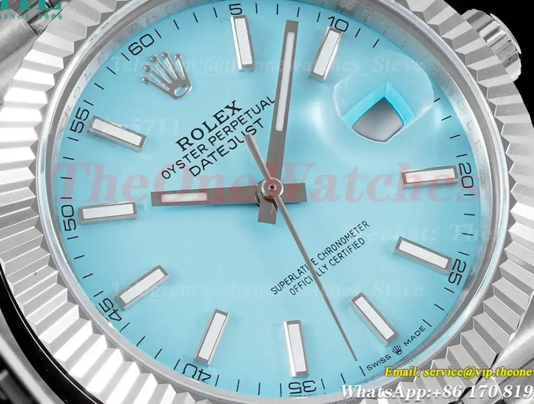 Datejust 126334 41mm Jub Tiffany Blue SS SS GMF A2824