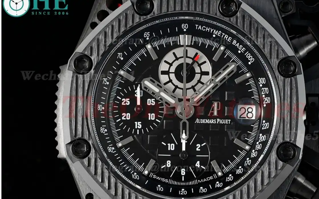 Offshore Survivor Limited Ed 42mm Ti CER LE Black Dial IPF A7750