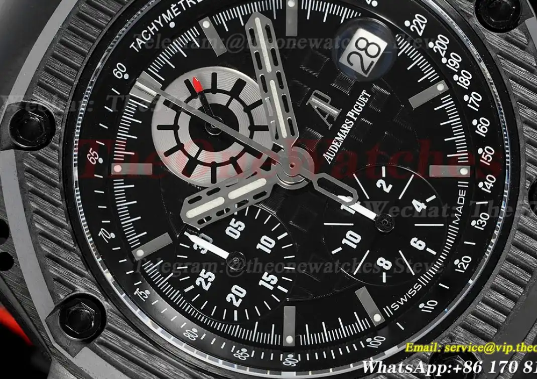 Offshore Survivor Limited Ed 42mm Ti CER LE Black Dial IPF A7750