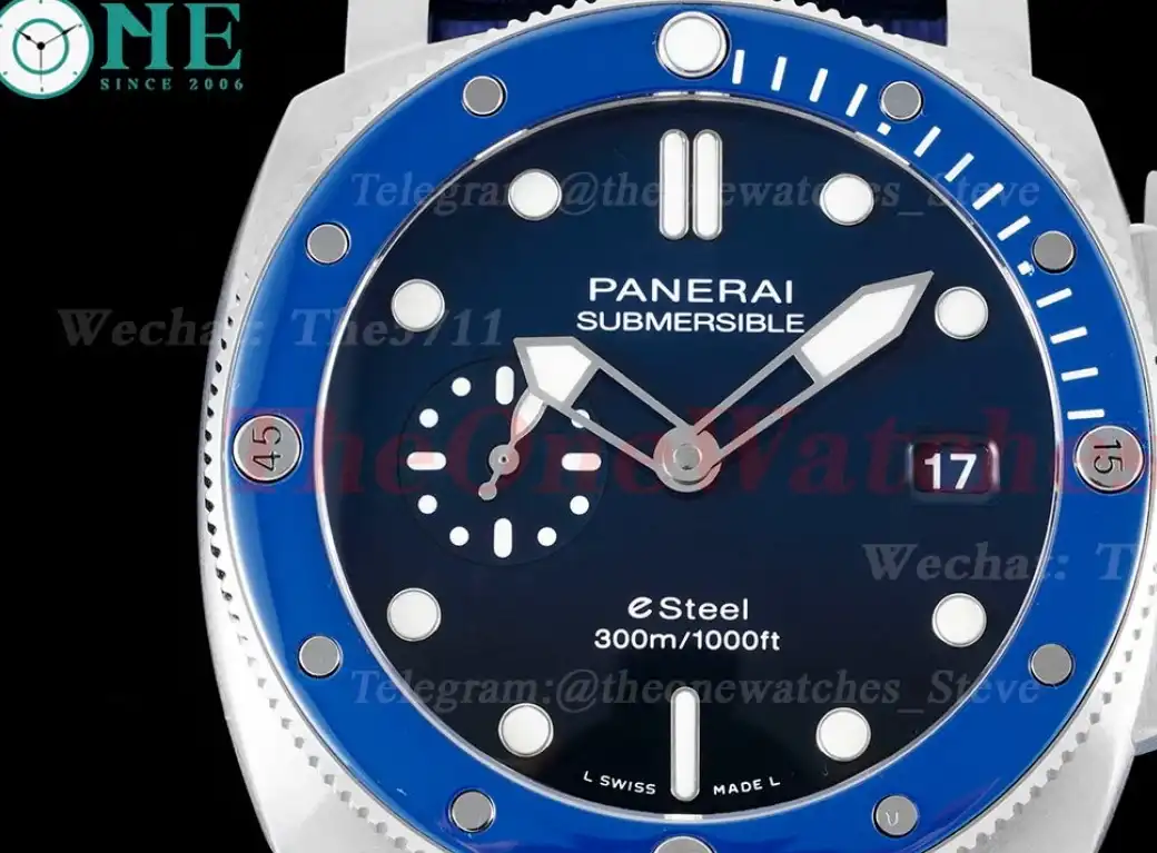 Submersible PAM1289 44mm SS NY Blue Dial VSF P900