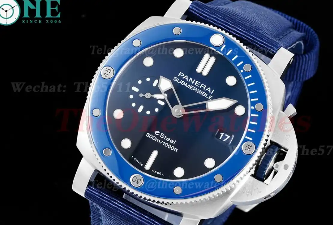 Submersible PAM1289 44mm SS NY Blue Dial VSF P900