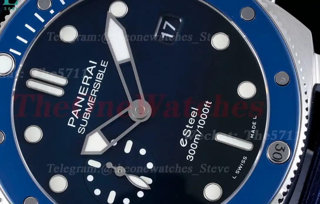 Submersible PAM1289 44mm SS NY Blue Dial VSF P900