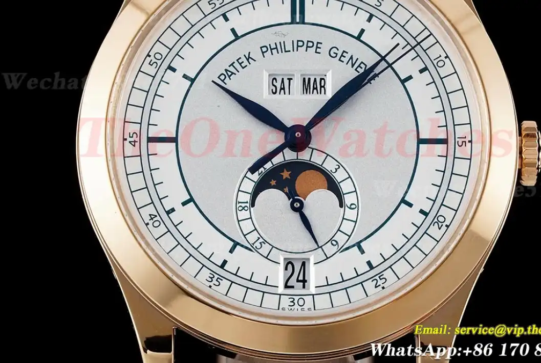 Annual Calendar Moonphase 5396 RG LE White Dial ZF A324