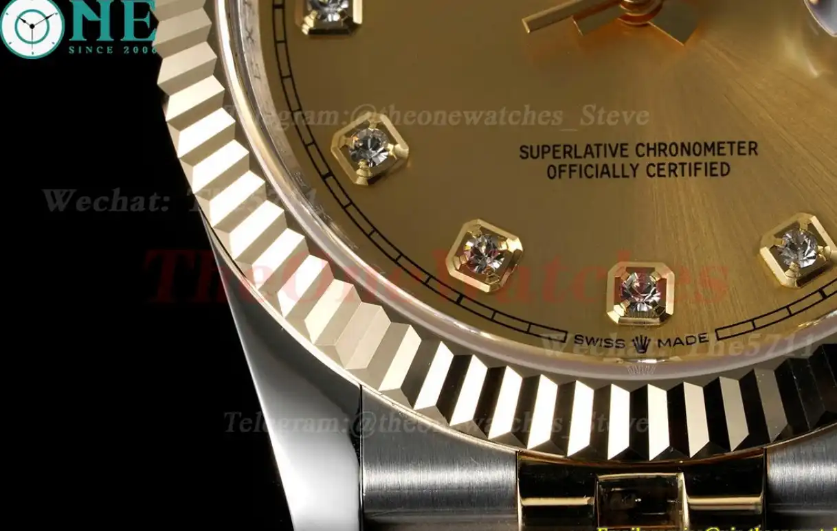 Datejust 126233 36MM Jub 904L Gold Dia YG SS Wrapped GMF VR3235